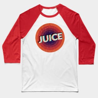 VINTAGE ORANGE CIRCLE - Juice Baseball T-Shirt